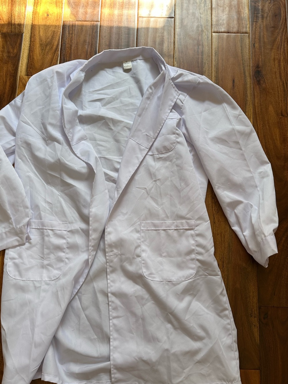 White Trench Coat - Unbranded